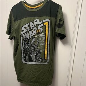 Star Wars womens Graphic T-Shirt - Green medium rogue one